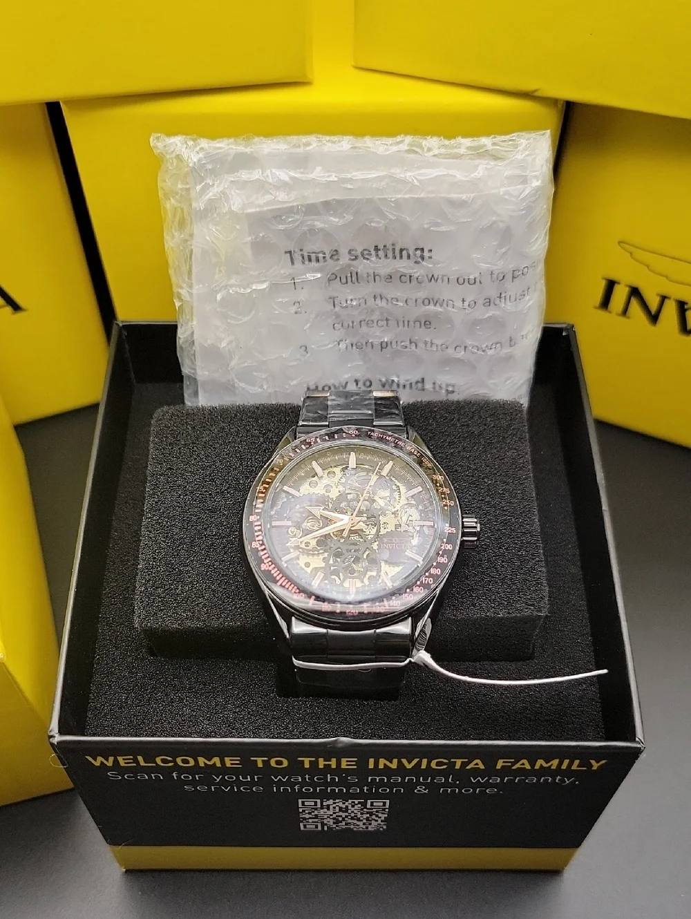 49503 Invicta Objet D Art Excelsior Automatic Men's Watch w/ Skeleton Dial 43mm